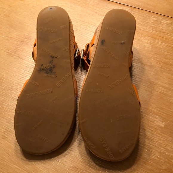Kirk-ease leather and cork sandals - Picture 4 of 7